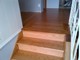 A great hardwood flloor refinishing in a sixties home would be a rip out and replace red or white oak pre made stair treads