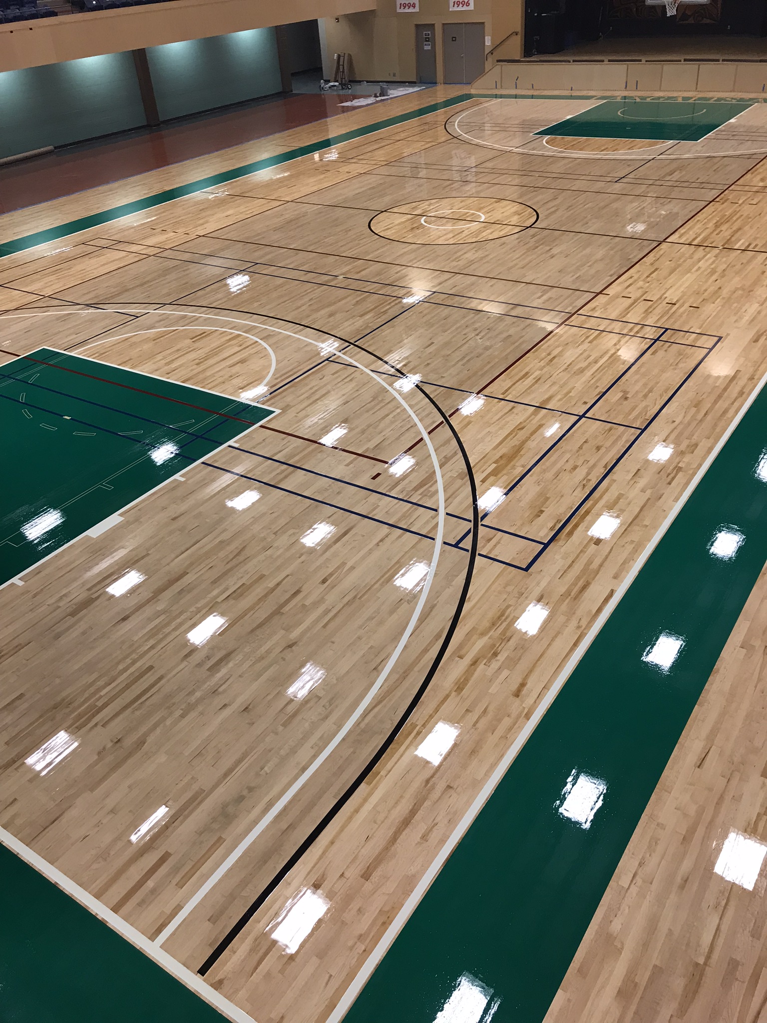 greenville gym lax galts'app BC hardwood floor craftsman ken moersch gym floor resurfacing