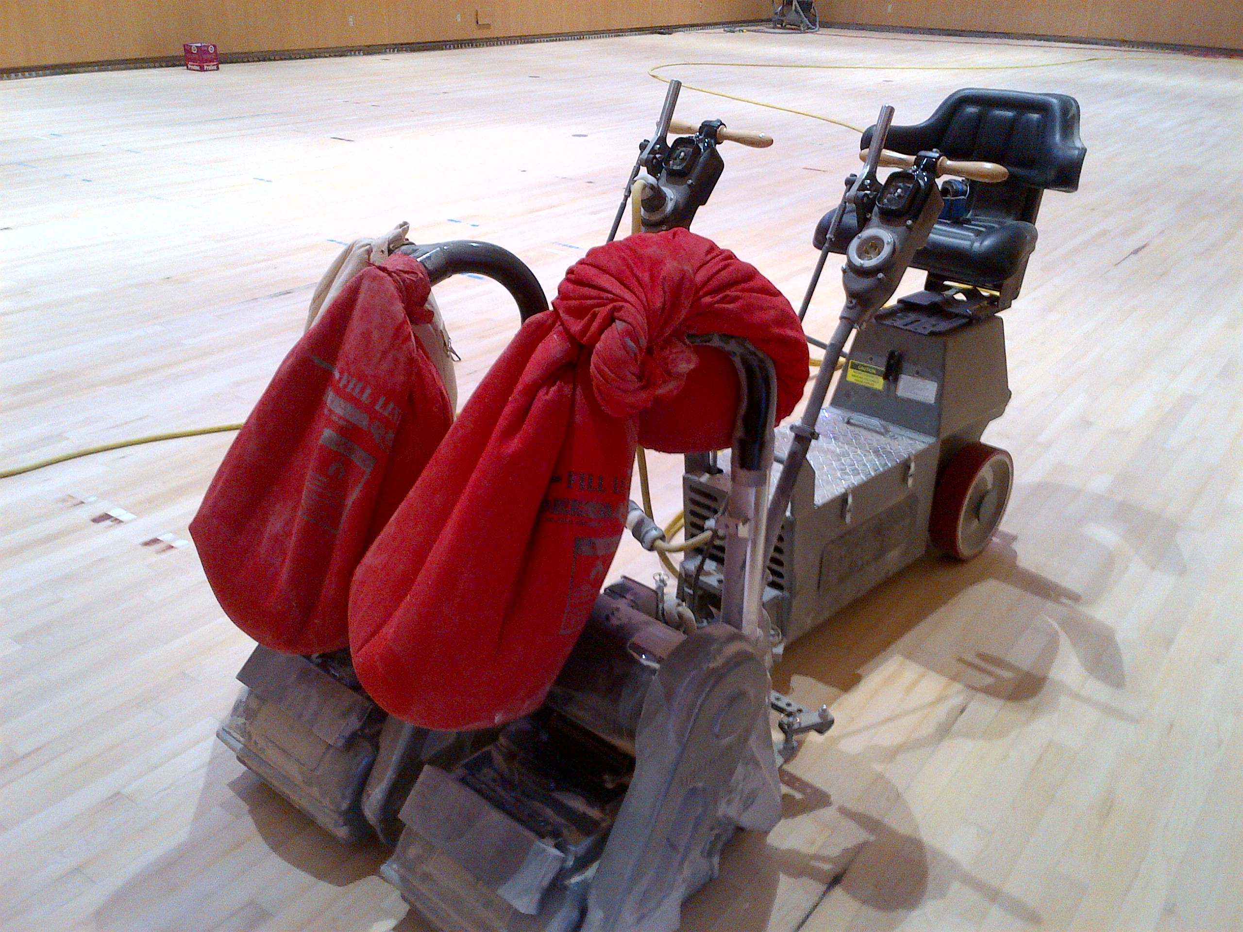 floor sanding company showing gym floor rider sander for basketball hardwood floor sanding 